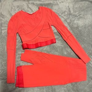 wolfford set red like new one single posture